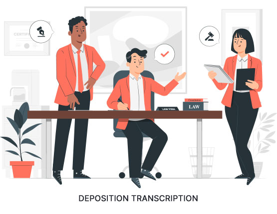 deposition transcription
