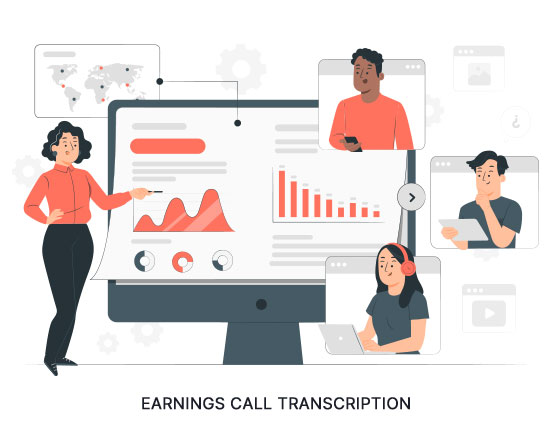 earnings call transcription
