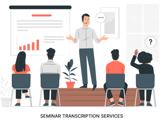 seminar transcription services
